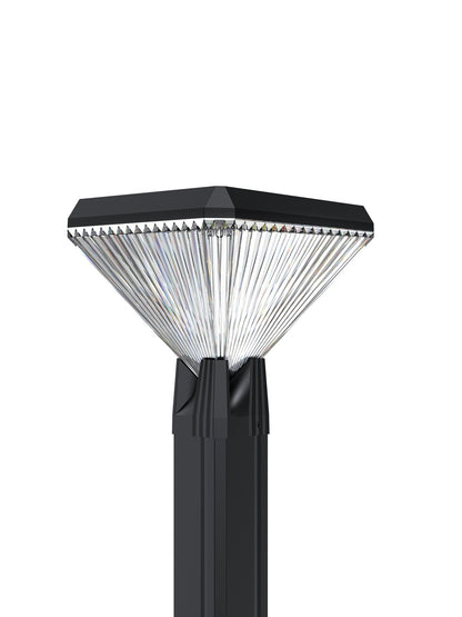 Square Solar Lawn Path Light 600 Lumens 3 Color Temperature Outdoor Garden Light QYJM14D - with | Sold by Uncle Wiener's Wholesale