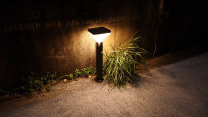 Square Solar Lawn Path Light 600 Lumens 3 Color Temperature Outdoor Garden Light QYJM14D - with | Sold by Uncle Wiener's Wholesale