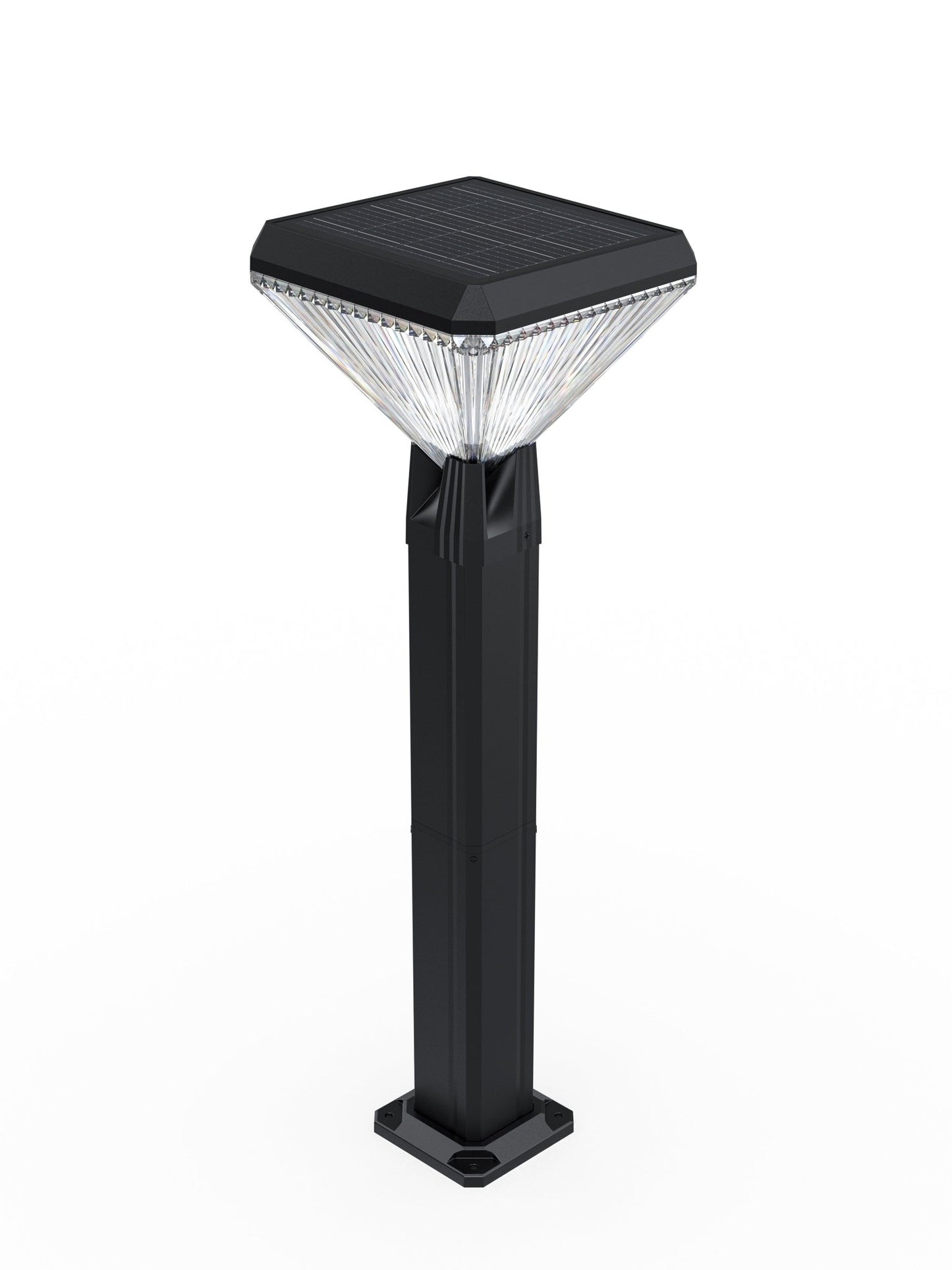 Square Solar Lawn Path Light 600 Lumens 3 Color Temperature Outdoor Garden Light QYJM14D - with | Sold by Uncle Wiener's Wholesale