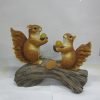 Squirrels on a Log Solar LED Garden Light | Outdoor Decorative Fixture – 954581 - with | Sold by Uncle Wiener's Wholesale