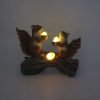 Squirrels on a Log Solar LED Garden Light | Outdoor Decorative Fixture – 954581 - with | Sold by Uncle Wiener's Wholesale