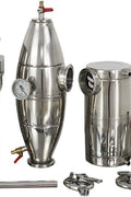 Stainless Steel Alcohol & Water Distiller | Home Brewing & Commercial Distillation - with 5.3 GALLON | Sold by Uncle Wiener's Wholesale