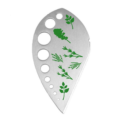Stainless Steel Herb Leaf Stripper 9 - Hole Kitchen Herb Stripping Tool LS0915 - with | Sold by Uncle Wiener's Wholesale