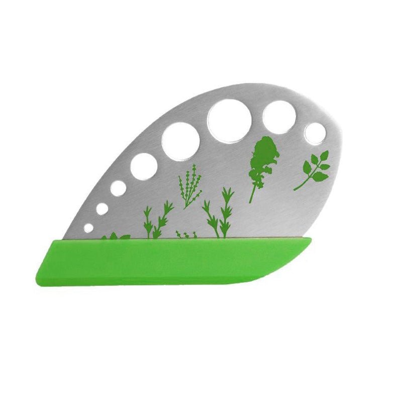 Stainless Steel Herb Leaf Stripper 9 - Hole Kitchen Herb Stripping Tool LS0915 - with | Sold by Uncle Wiener's Wholesale