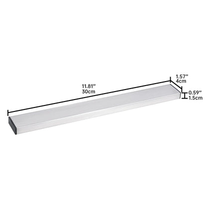 Stainless Steel Magnetic Tool Holder Rack – Corrosion - Resistant Wall Organizer with Anti - Collision Corners - with 40 × 4 × 1.6 cm | Sold by Uncle Wiener's Wholesale