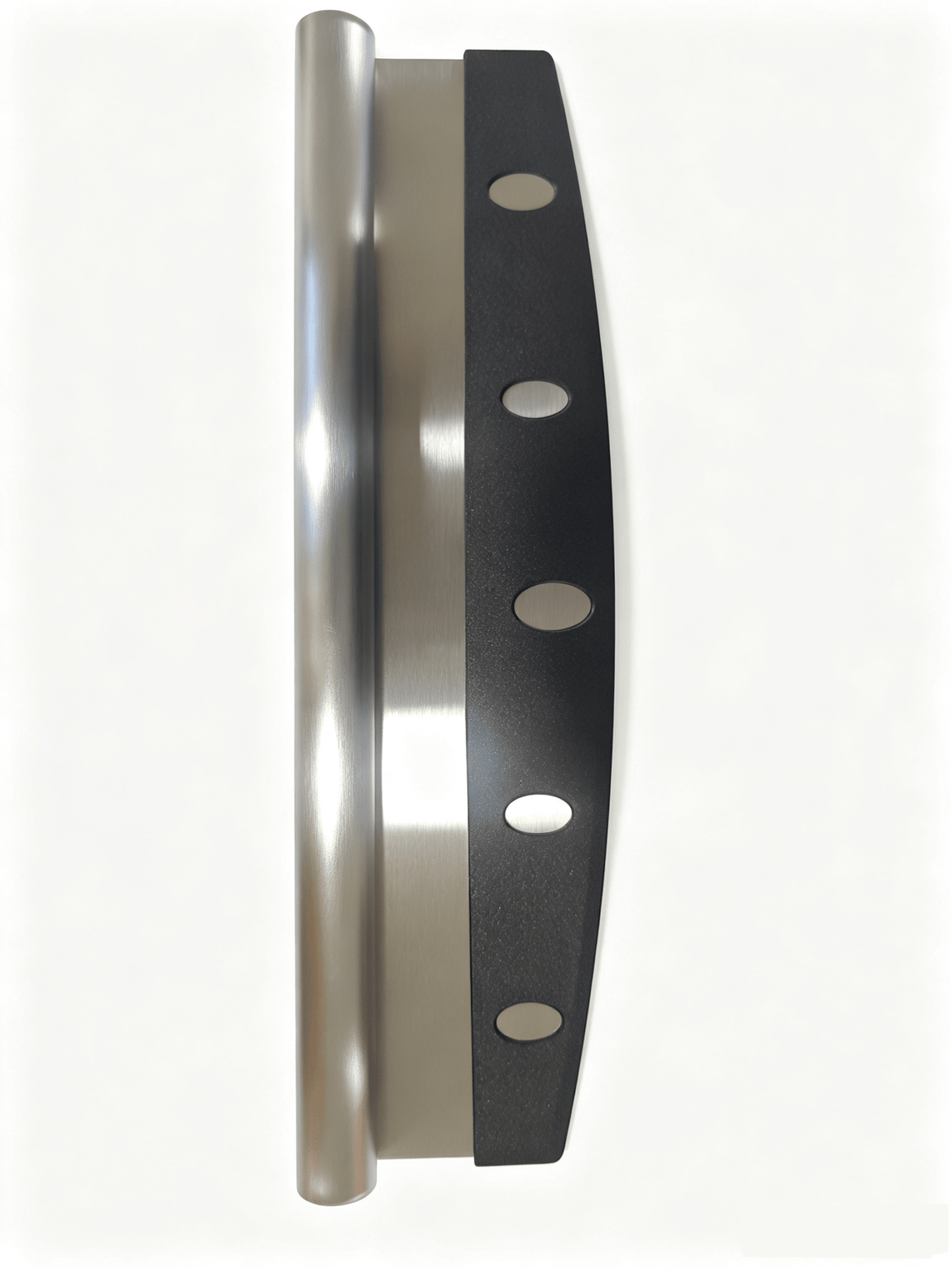 Stainless Steel Pizza Rocker Cutter with Blade Guard, 13.8" Curved Blade & Tube Handle PZ1003 - Hand Tools with | Sold by Uncle Wiener's Wholesale