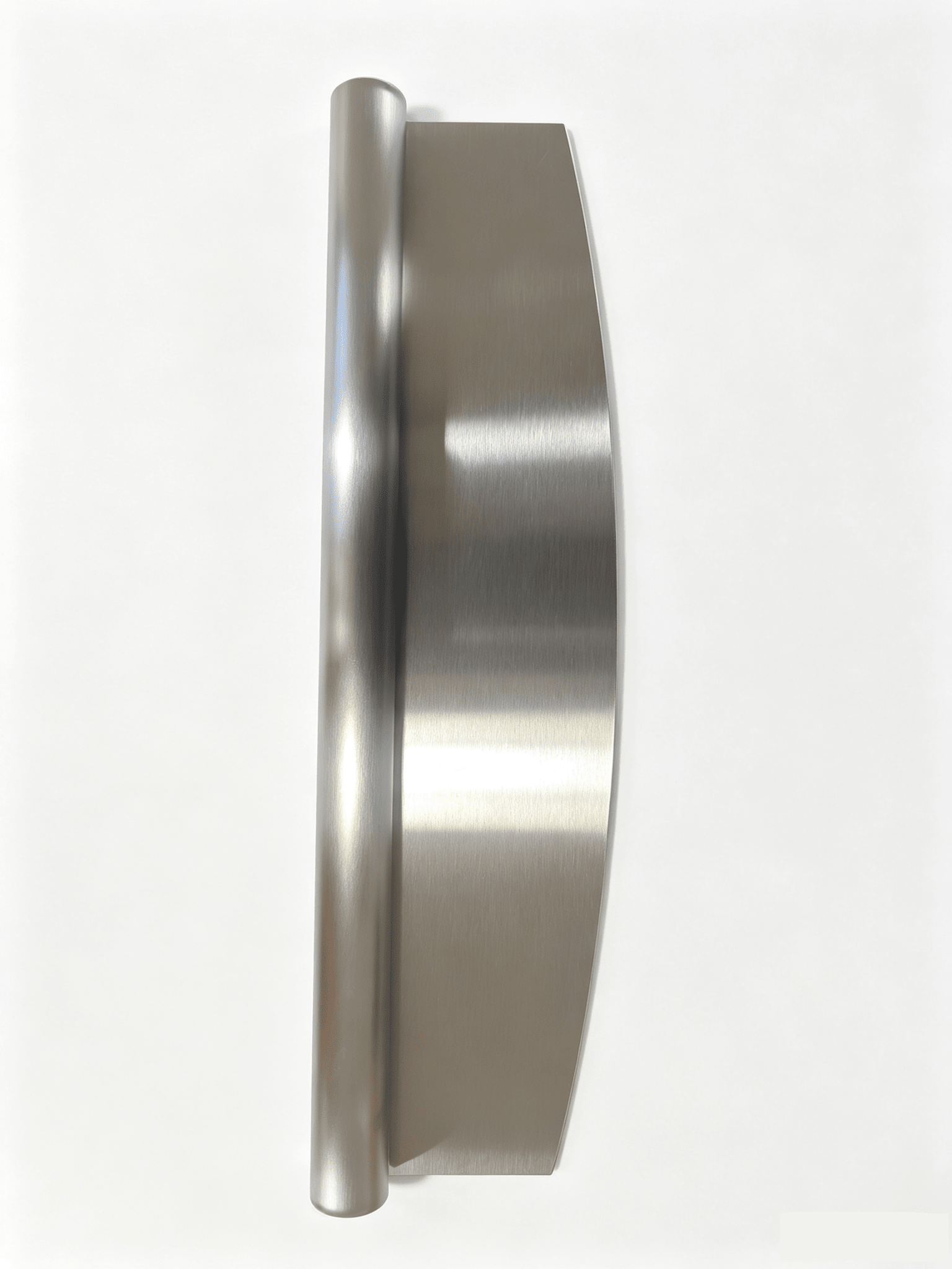 Stainless Steel Pizza Rocker Cutter with Blade Guard, 13.8" Curved Blade & Tube Handle PZ1003 - Hand Tools with | Sold by Uncle Wiener's Wholesale