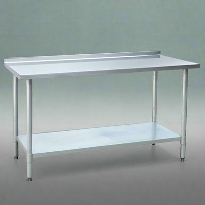 Stainless steel commercial prep table with undershelf

NSF-certified food prep workstation

Adjustable kitchen prep table for restaurants
