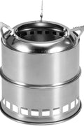 Stainless Steel Wood - Burning Camping Stove – Portable Outdoor Cooking & Heating S1316 - with | Sold by Uncle Wiener's Wholesale