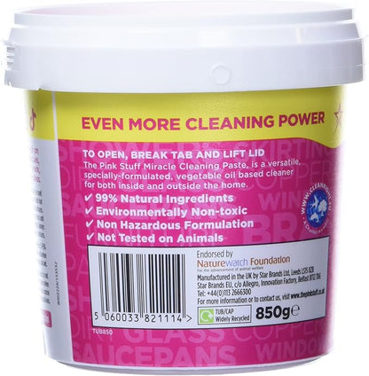 Stardrops The Pink Stuff Miracle Cleaning Paste 850g Multipurpose Cleaner - Home products with | Sold by Uncle Wiener's Wholesale