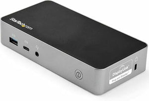 StarTech.com DK30CHHPD USB-C Docking Station – Dual 1080p HDMI Monitors, 65W Power Delivery, 3 USB-A Ports, Gigabit Ethernet & DisplayLink for Mac and Windows