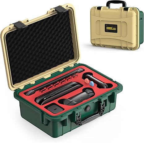STARTRC GAMES Professional Waterproof Hard Case for Nintendo Switch 2 Accessories - General Equipment with Yellow & Green | Sold by Uncle Wiener's Wholesale