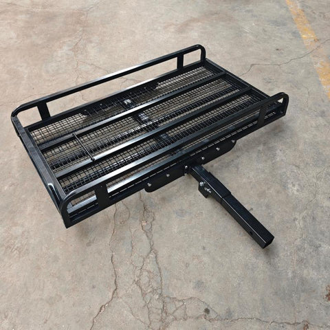 Steel Trailer Hitch Cargo Carrier with Ramp and 2” Receiver THCC500 - with | Sold by Uncle Wiener's Wholesale