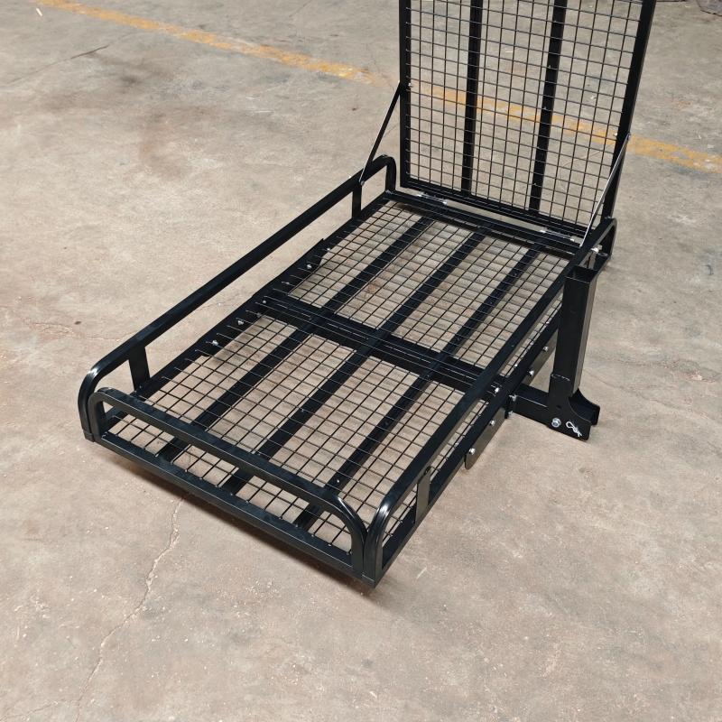 Steel Trailer Hitch Cargo Carrier with Ramp and 2” Receiver THCC500 - with | Sold by Uncle Wiener's Wholesale