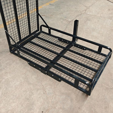 Steel Trailer Hitch Cargo Carrier with Ramp and 2” Receiver THCC500 - with | Sold by Uncle Wiener's Wholesale