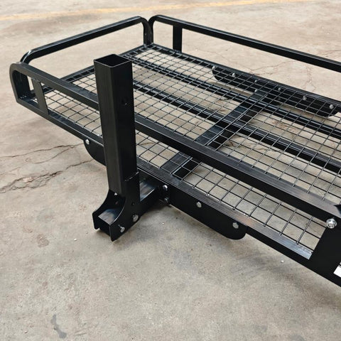 Steel Trailer Hitch Cargo Carrier with Ramp and 2” Receiver THCC500 - with | Sold by Uncle Wiener's Wholesale