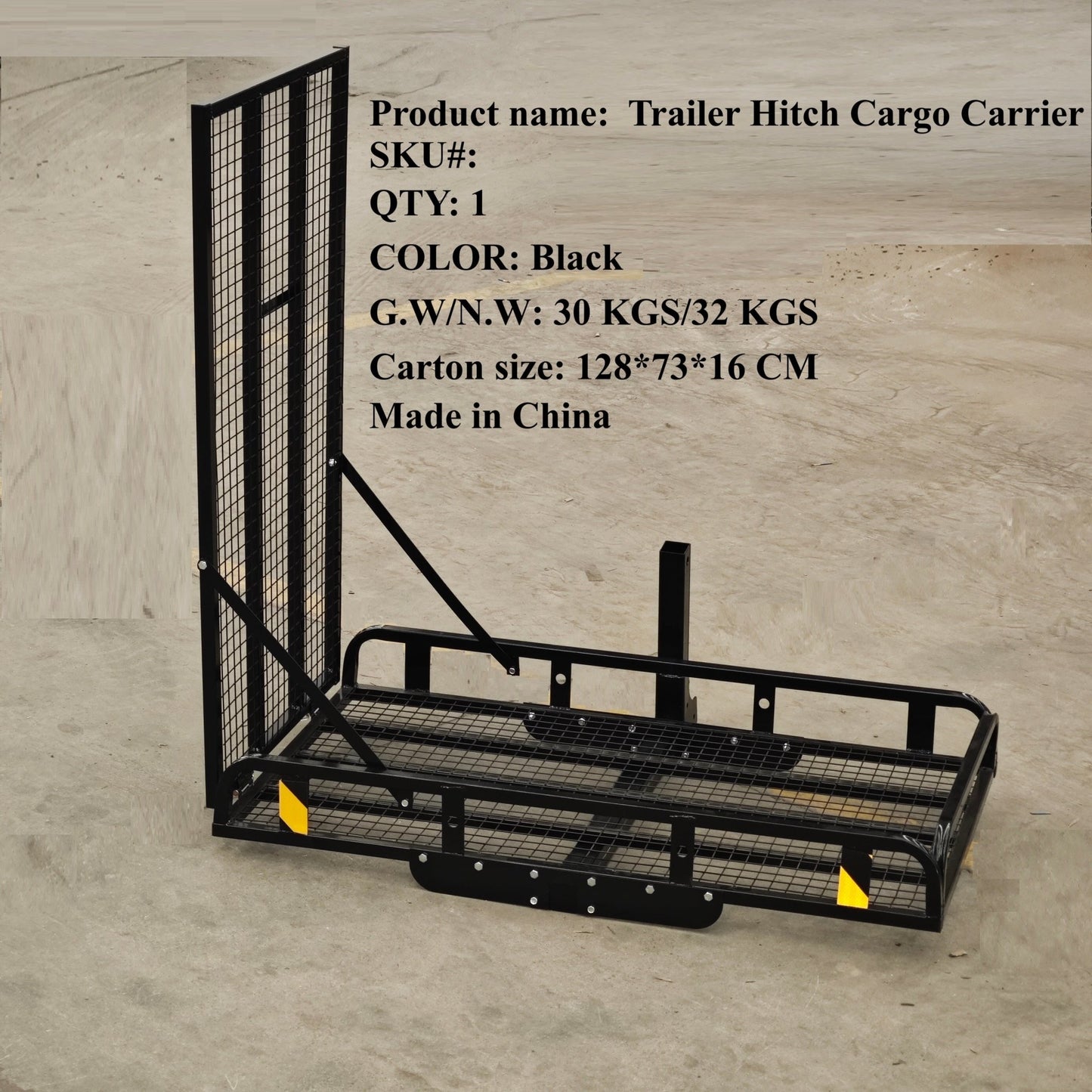 Steel Trailer Hitch Cargo Carrier with Ramp and 2” Receiver THCC500 - with | Sold by Uncle Wiener's Wholesale