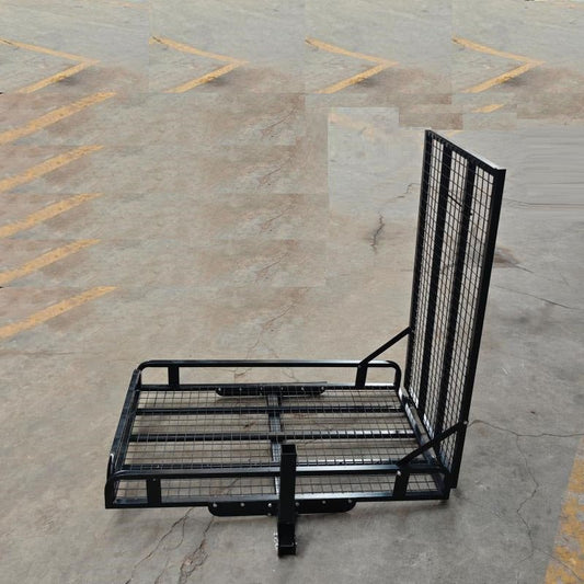 Steel Trailer Hitch Cargo Carrier with Ramp and 2” Receiver THCC500 - with | Sold by Uncle Wiener's Wholesale