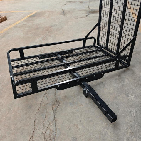 Steel Trailer Hitch Cargo Carrier with Ramp and 2” Receiver THCC500 - with | Sold by Uncle Wiener's Wholesale