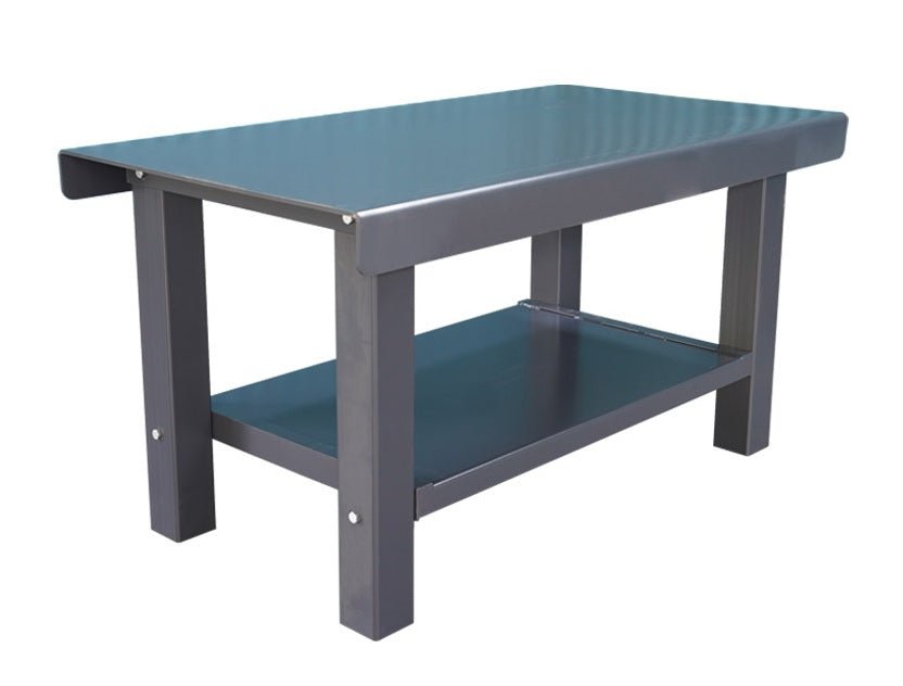 Steel Welding Table – Heavy - Duty Workbench in 6', 8' & 10' Sizes for Shop & Fabrication - with 40" x 72" | Sold by Uncle Wiener's Wholesale