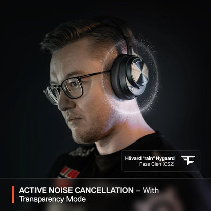 SteelSeries Arctis Nova Pro Wireless Multi - System Gaming Headset - Premium Hi - Fi Drivers - Active Noise Cancellation - Infinity Power System - Stealth Retractable Mic - PC, PS5/PS4, Switch, Mobile - with | Sold by Uncle Wiener's Wholesale