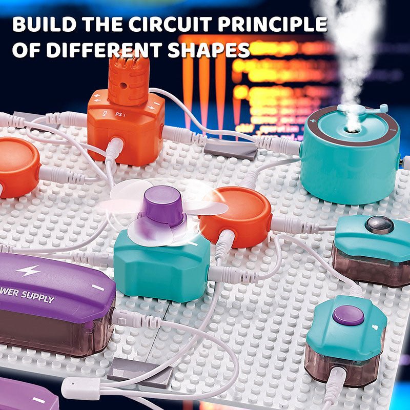 STEM Building Block Set – Educational Construction Toy Kit (Battery - Free) EPT1392593 - with | Sold by Uncle Wiener's Wholesale