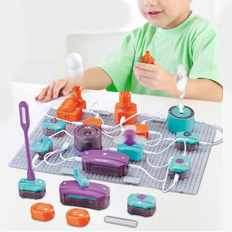 STEM Building Block Set – Educational Construction Toy Kit (Battery - Free) EPT1392593 - with | Sold by Uncle Wiener's Wholesale