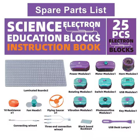 STEM Building Block Set – Educational Construction Toy Kit (Battery - Free) EPT1392593 - with | Sold by Uncle Wiener's Wholesale