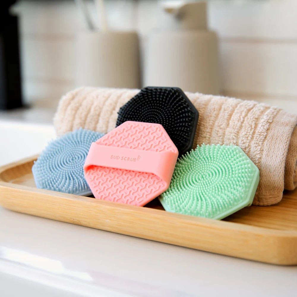 Sud Scrub Silicone Body Scrubber for Sensitive Skin - General Equipment with Assorted color | Sold by Uncle Wiener's Wholesale