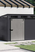 Suncast 10x7 Barndoor Shed – Durable Outdoor Storage Solution CO11234 - with | Sold by Uncle Wiener's Wholesale
