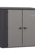 Suncast 7x4 Modern Resin Storage Shed – Durable Outdoor Organizer | CO11235 - with | Sold by Uncle Wiener's Wholesale