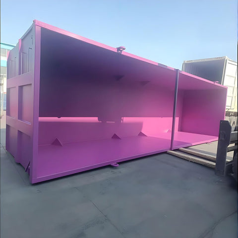 Super B Trailer Bins 32ft & 28ft – Heavy - Duty Steel Construction for Demolition & Recycling VZ38548 - with | Sold by Uncle Wiener's Wholesale