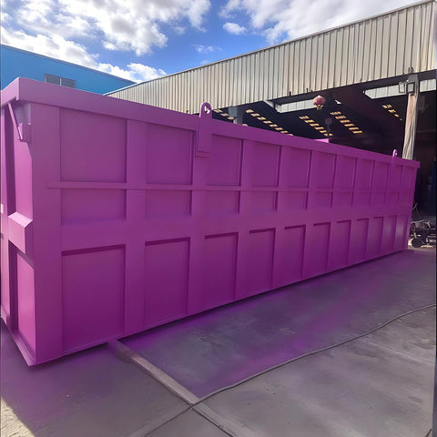 Super B Trailer Bins 32ft & 28ft – Heavy - Duty Steel Construction for Demolition & Recycling VZ38548 - with | Sold by Uncle Wiener's Wholesale