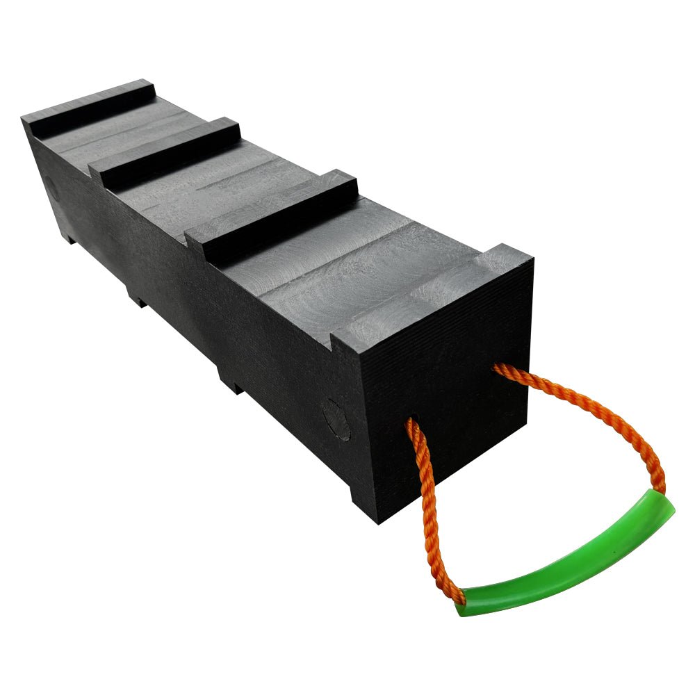 Super Crib Heavy - Duty Cribbing Block 24 × 6 × 6 in (600 × 150 × 150 mm) Load Support SCRB01 - with | Sold by Uncle Wiener's Wholesale