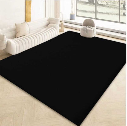 Super Soft Fluffy Indoor Area Rug – Anti - Skid Modern Carpet for Living Room & Bedroom - with Black | Sold by Uncle Wiener's Wholesale
