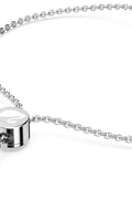 SWAROVSKI Angelic Square Bracelet, Square Cut Blue Crystal on a Rhodium Finished Setting, Part of the Swarovski Angelic Square Collection - with | Sold by Uncle Wiener's Wholesale