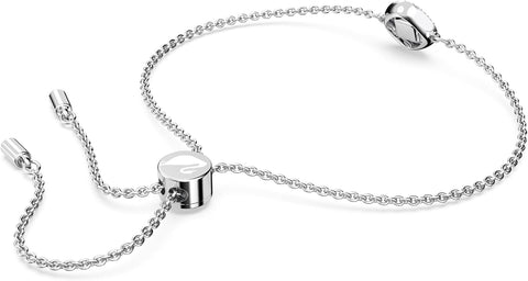 SWAROVSKI Angelic Square Bracelet, Square Cut Blue Crystal on a Rhodium Finished Setting, Part of the Swarovski Angelic Square Collection - with | Sold by Uncle Wiener's Wholesale