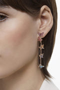 Swarovski Lilia Butterfly Necklace, Earrings, and Bracelet Crystal Jewelry Collection, Pink Crystals on a Rose Gold Tone Finish - with | Sold by Uncle Wiener's Wholesale