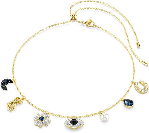 Swarovski Symbolica 5692164 gold tone necklace - with | Sold by Uncle Wiener's Wholesale