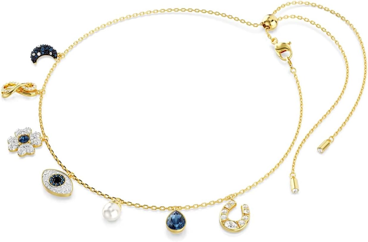 Swarovski Symbolica 5692164 gold tone necklace - with | Sold by Uncle Wiener's Wholesale