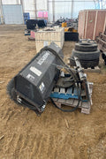 Sweepster Hydraulic Pickup Broom | Skid Steer Sweeper Attachment | Lightly Used Surplus - with | Sold by Uncle Wiener's Wholesale