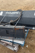 Sweepster Hydraulic Pickup Broom | Skid Steer Sweeper Attachment | Lightly Used Surplus - with | Sold by Uncle Wiener's Wholesale