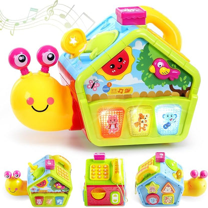 SYNCFUN Montessori Baby Activity Cube Toy – Educational Sensory Learning Toy for Toddlers 12–18 Months - Toys with | Sold by Uncle Wiener's Wholesale