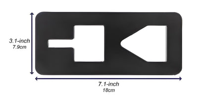 T - Post Puller Fence Plate with 40" Chain – Heavy - Duty Fence Tool TPPF40 - with | Sold by Uncle Wiener's Wholesale