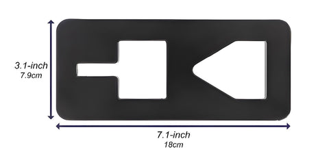 T - Post Puller Fence Plate with 40" Chain – Heavy - Duty Fence Tool TPPF40 - with | Sold by Uncle Wiener's Wholesale