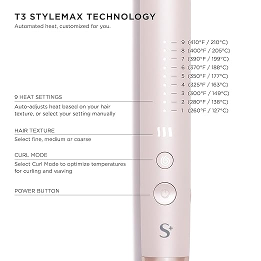 T3 SinglePass StyleMax 1 Inch Professional Ceramic Flat Iron with Automated Heat - Electronics with | Sold by Uncle Wiener's Wholesale