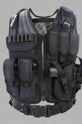 Tactical CS Field Vest – Front view with pouches

MOLLE Combat Vest – Side view with holster

Adjustable Tactical Vest – Laid flat

Camouflage Vest for Outdoor Use – Field-ready look

VT1063 Tactical Vest – Black and Camo color variants