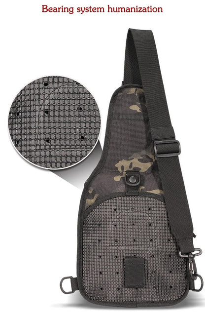 Tactical Daypack – Compact Military Backpack A88060 Series | MOLLE EDC Pack (Woodland Camo A88060WC / Black Typhoon A88060BTP / Black A88060BLK) - with Black Typhoon | Sold by Uncle Wiener's Wholesale