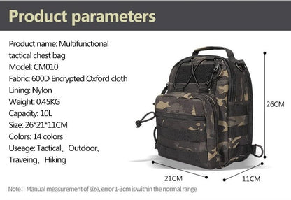 Tactical Daypack – Compact Military Backpack A88060 Series | MOLLE EDC Pack (Woodland Camo A88060WC / Black Typhoon A88060BTP / Black A88060BLK) - with Black Typhoon | Sold by Uncle Wiener's Wholesale