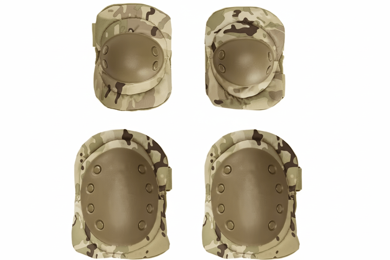 Tactical Protective Pads Set – Knee & Elbow Guards CP Camo PD6225CP - with | Sold by Uncle Wiener's Wholesale